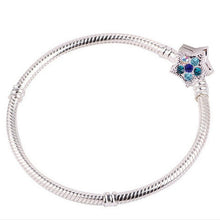 Load image into Gallery viewer, New Silver Plated Charm Bracelet Rose Gold Snake Chain Fit Pan Basic Bracelets For Fashion Women Charms Beads DIY Jewelry