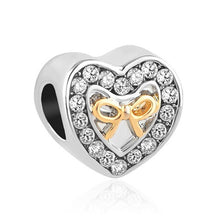 Load image into Gallery viewer, cat rose gold european mom bone butterfly diy bead&amp;jewelry Fits Pandora